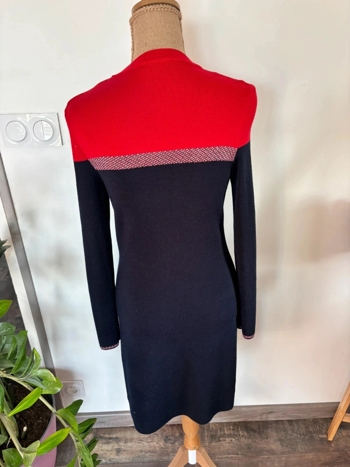 Jurk Saint James – Made in France – Maat 38 – Wol – Elegant & tijdloos gemaakt in Frankrijk – photo 5